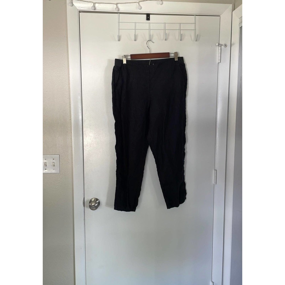 J Jill love linen loose fitting pants size medium